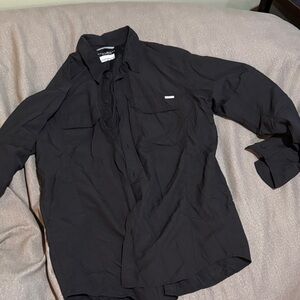 Columbia Men's Black Shirt Omni shade